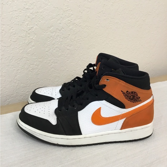 NIKE AIR JORDAN 1 RETRO I MID SHATTERED BACKBOARD 554724 058 size 8.5